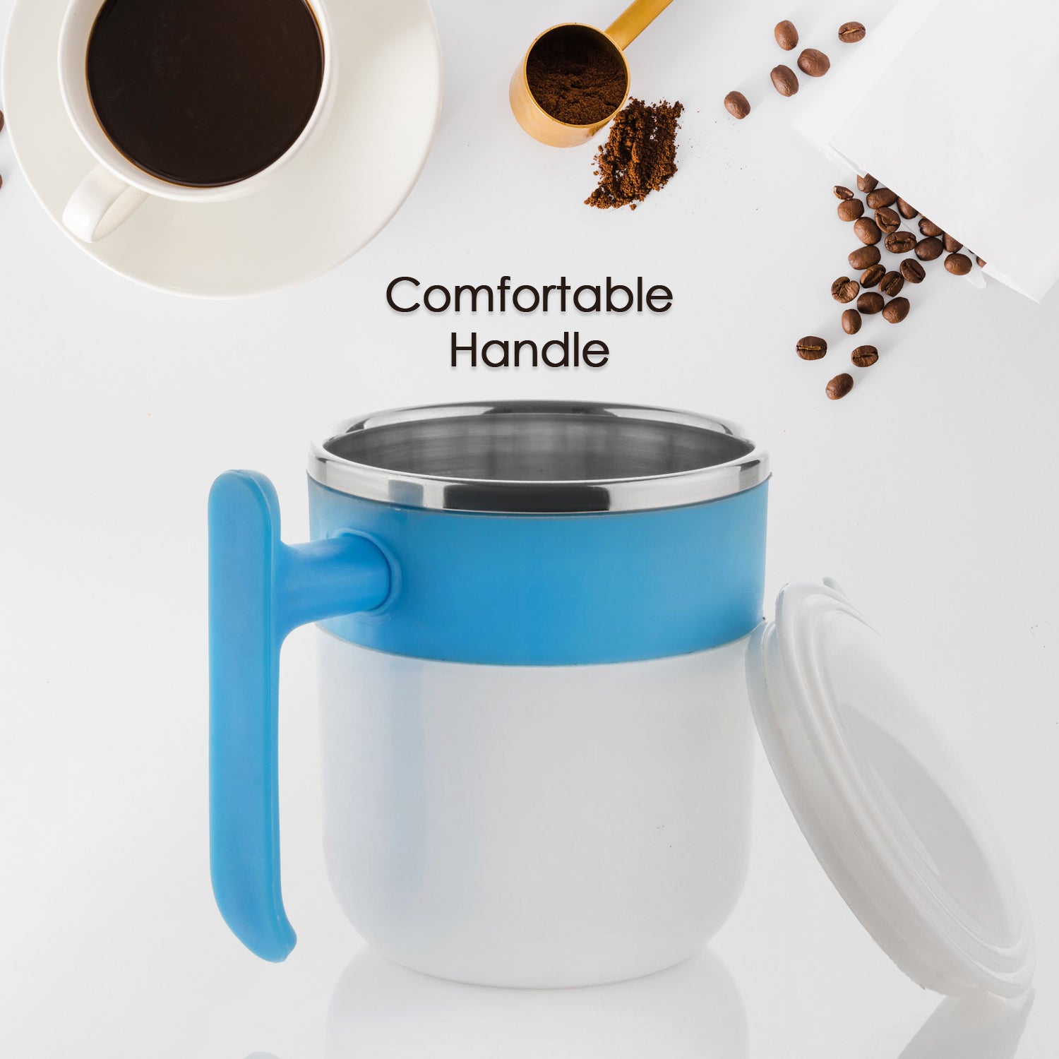 5767 Stainless Steel Lid Cover Hot Coffeetea Mug Hot Insulated Double Wall Stainless Steel Coffee And Milk Cup With Lid - Coffee Cup (1 Pc ) 5767 Stainless Steel Lid Cover Hot Coffeetea Mug Hot Insulated Double Wall Stainless Steel Coffee And Milk Cup With Lid - Coffee Cup (1 Pc )